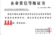 中國農(nóng)業(yè)銀行資信證書
